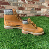 Custom Bling Timberlands -Wheat (Kids & Adults)- Add size to notes when ordering