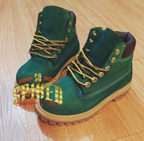 Custom Green Timberlands