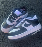 Custom “Reverse Flip Flop Black & White” Air Force 1