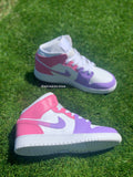 Custom Pink & Purple Ombré J1