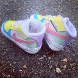 Custom AF1 Pastel Infant -Soft Bottoms