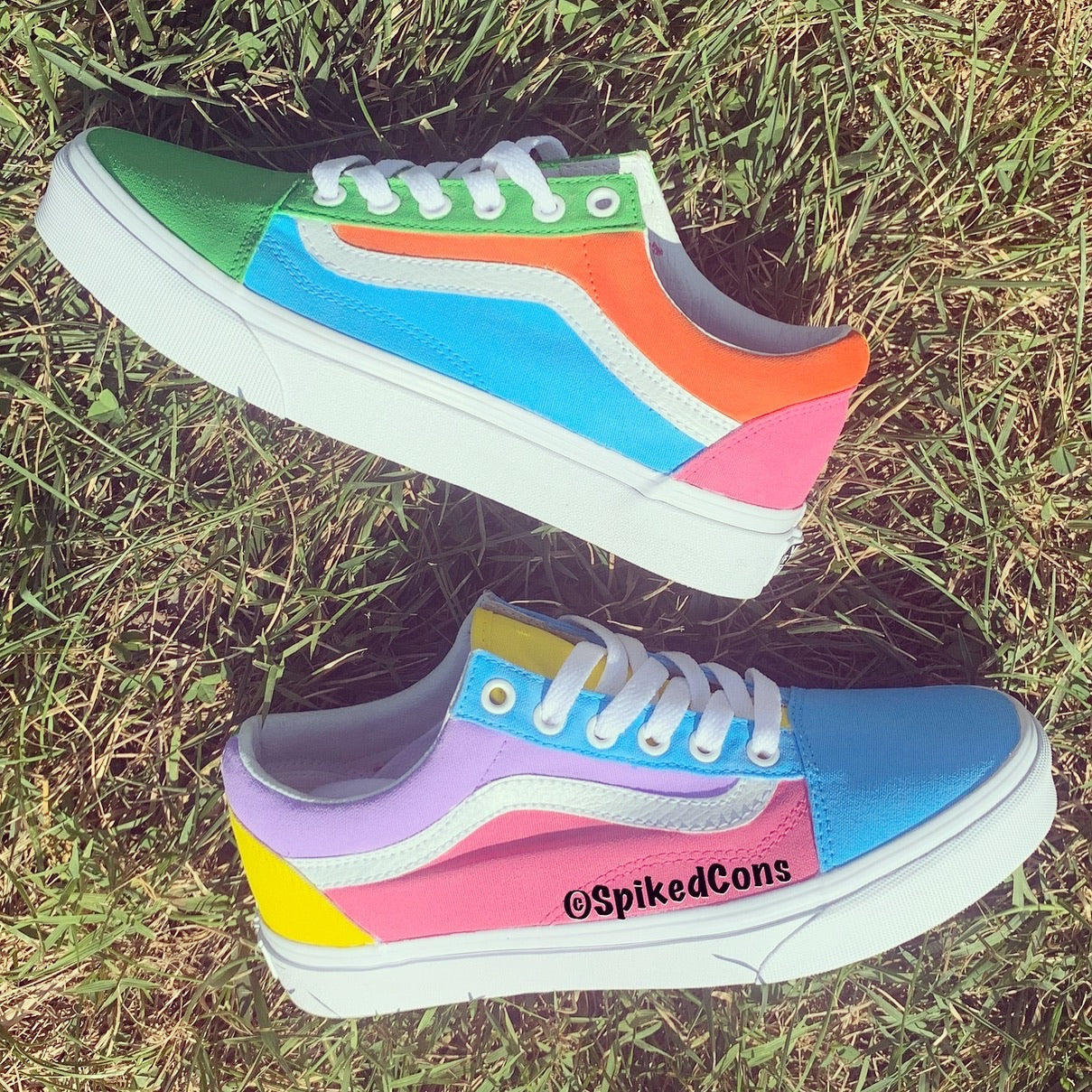 【関税込】VANS Customs Color Block Old Skool カスタム 関税込】VANS Customs Color Block Old Skool カスタム (VANS