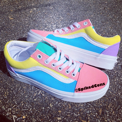 Custom “Unicorn” Vans -Old Skool