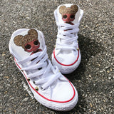 LOL Custom Converse with studs **Send note of which LOL Doll desired**