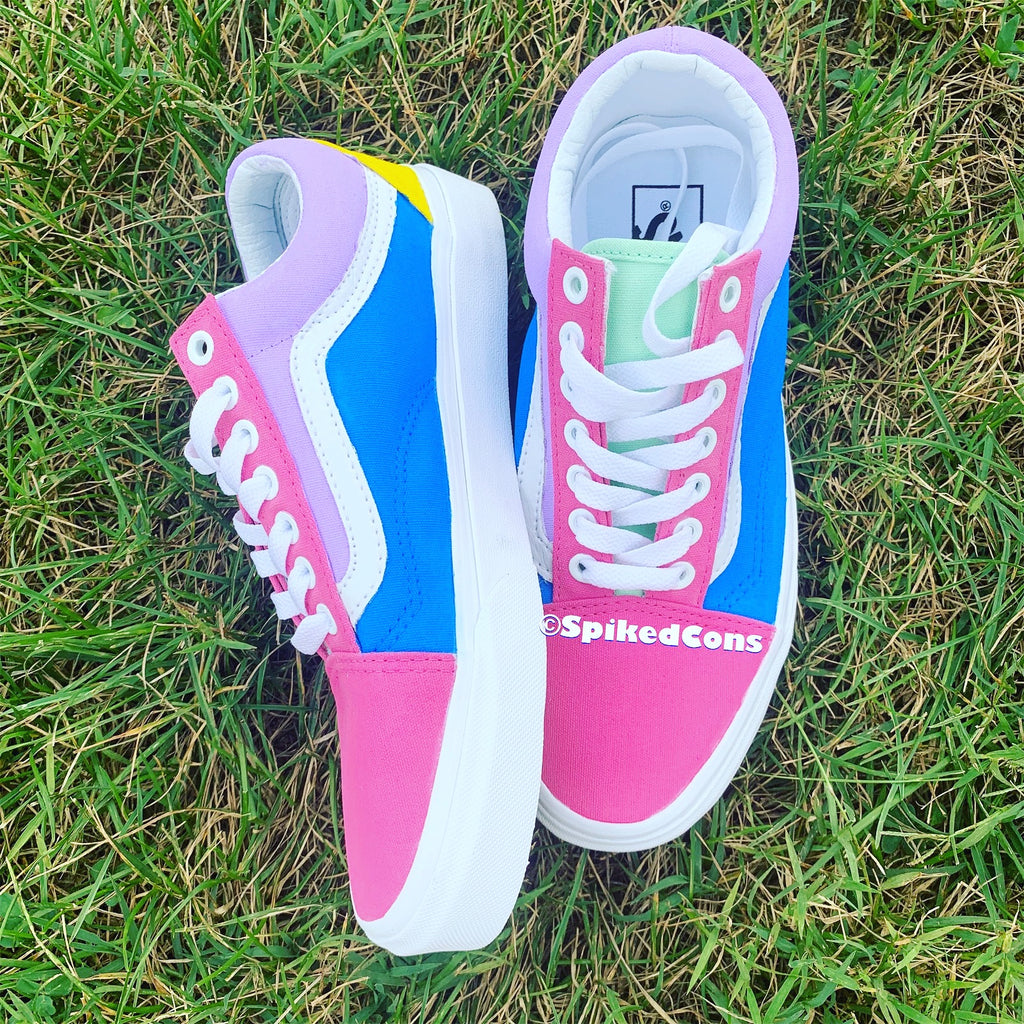 Vans Custom Cotton Candy Old Skool