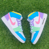 Custom Tropical Jordan 1s -Grade School