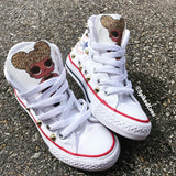 LOL Custom Converse with studs **Send note of which LOL Doll desired**