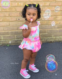 Custom Pink Studded Converse -Toddler /Kids (High Top)