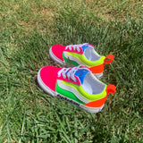 Custom Toddler Neon Vans-Limited Sizes