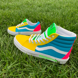 Custom “Spring Time” Vans -Old Skool